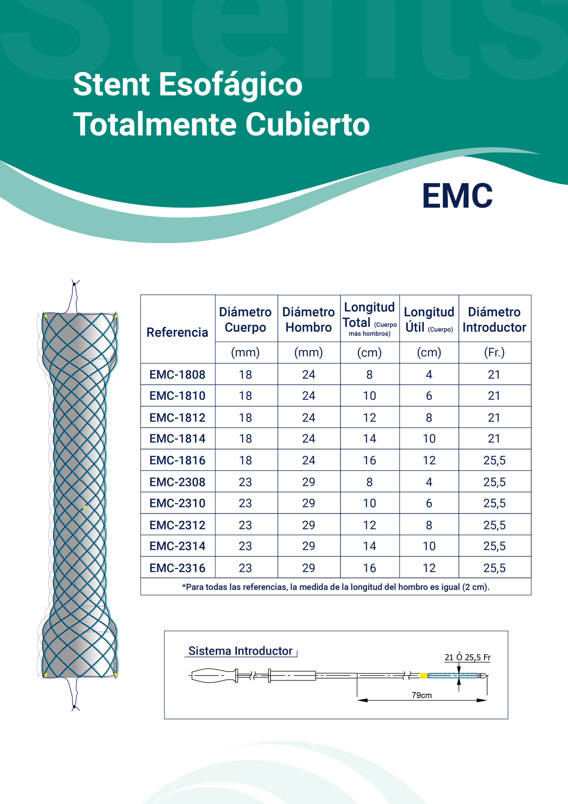 Stent_Esofagico_Totalmente_Cubierto Stent Esofágico Totalmente Cubierto