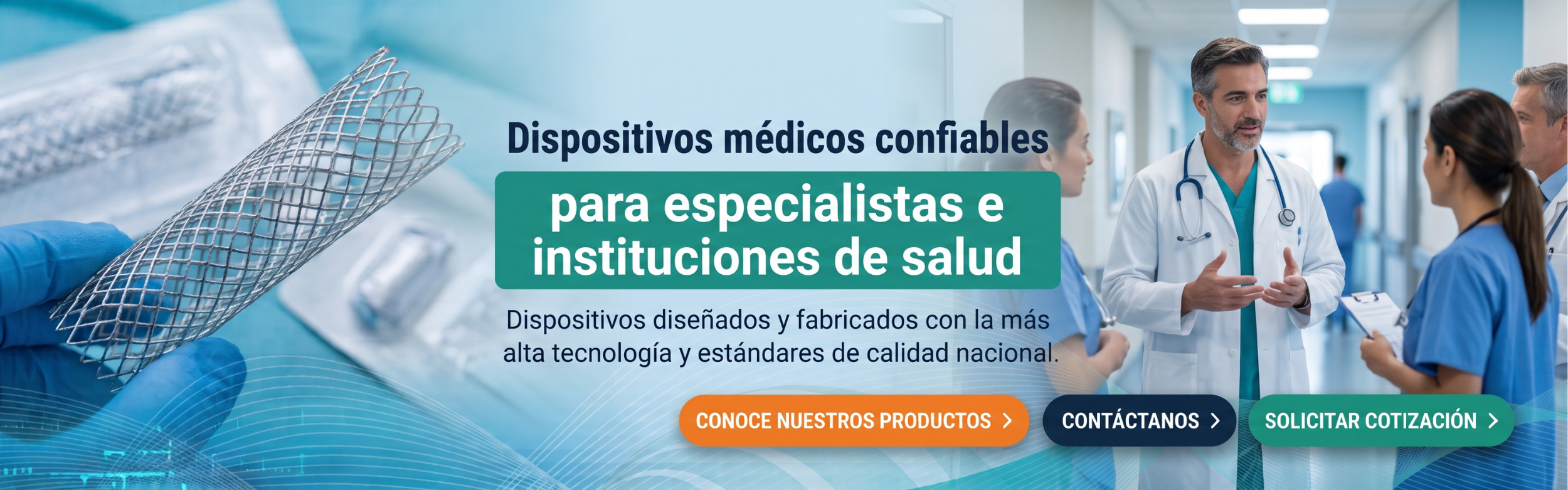 Stents Dispositivos Médicos Confiables