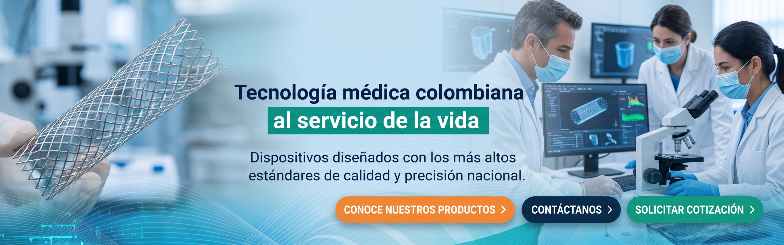 Stents Tecnologia Medica Colombiana al servicio de la vida