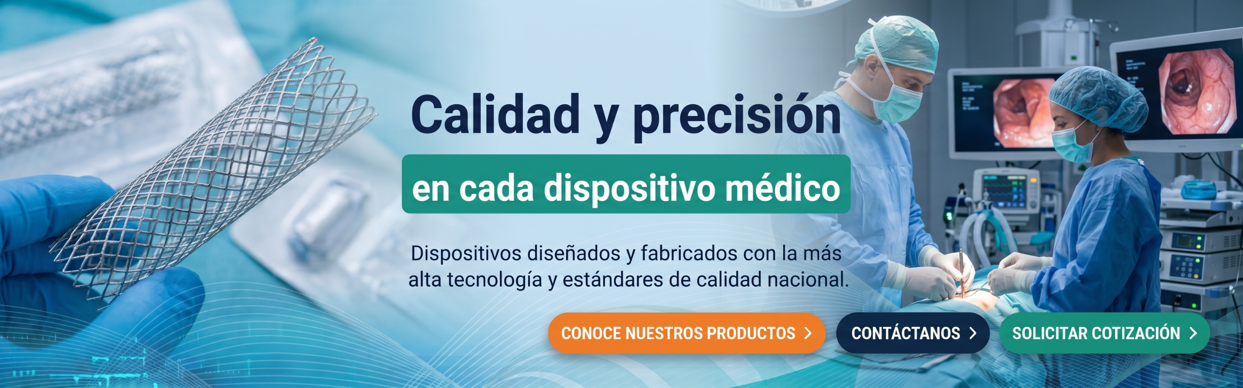 Stents de Calidad y Precisión